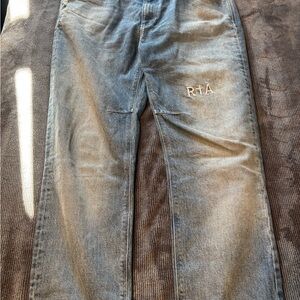 RtA Light Blue Relaxed Men's Jeans